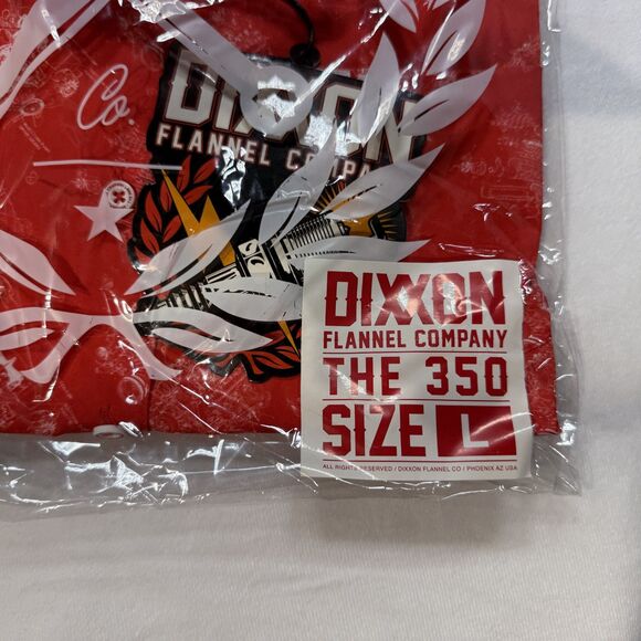 DIXXON Flannel Company Men's The 350 Mechanic Party Shirt Button Down Size L NEW - Picture 4 of 6